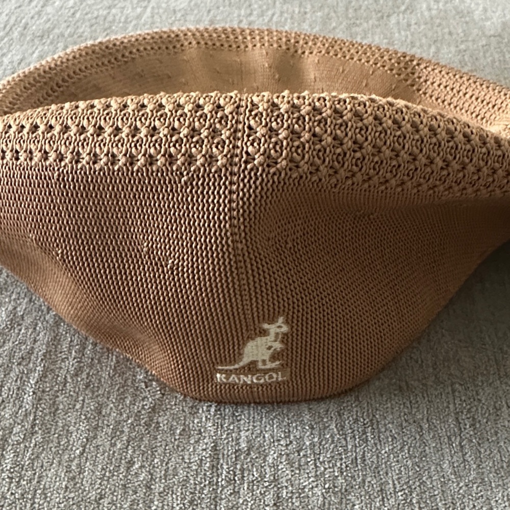 Kangol Men's Brown Textured Cap